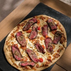 8 Premium Picanha Steak Chimichurri Pizza