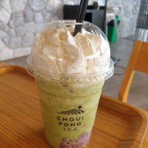 9 ชาเขียวถั่วแดงFrappe