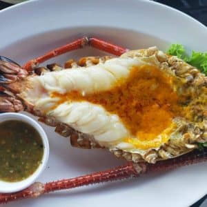 กุ้งใหญ่เผา
