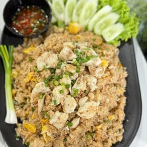 ข้าวผัดกรรเชียงปู