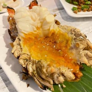 กุ้งใหญ่เผา