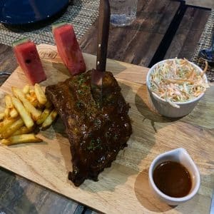ซี่โครงหมูอบ(เมนูพิเศษ)