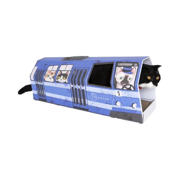 KAFBO Cat train อุโมงค์รถไฟสำหรับแมว