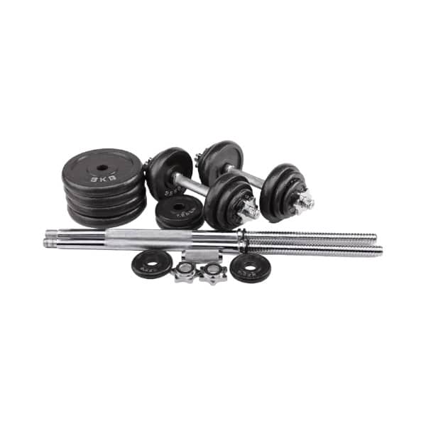 eBuy Barbell Chromed Set 50 kg copy