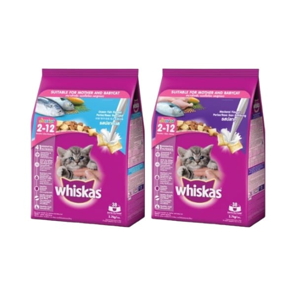 WHISKAS วิสกัส อาหารลูกแมว