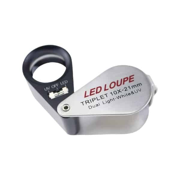 กล้องส่องพระ-LED-LOUPE-Triplet-10x