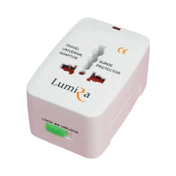 Lumira Universal Travel 2USB Adaptor ALL IN ONE LP-002U