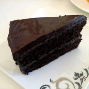 8 Chocolate fudge cake