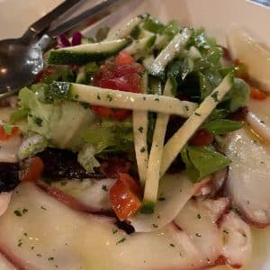 Octopus Carpaccio