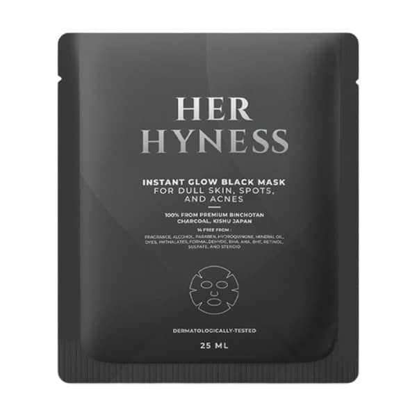 1 Her Hyness Instant Glow Black Mask