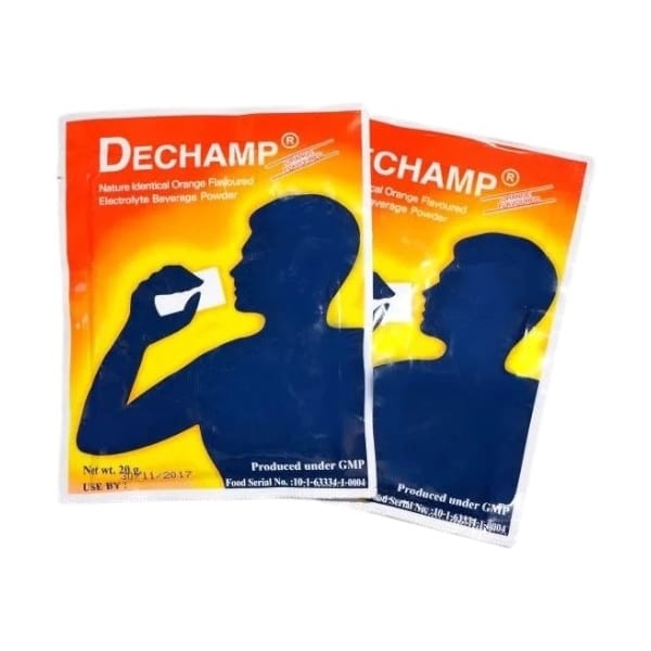 10 DECHAMP Electrolyte Beverage Orange