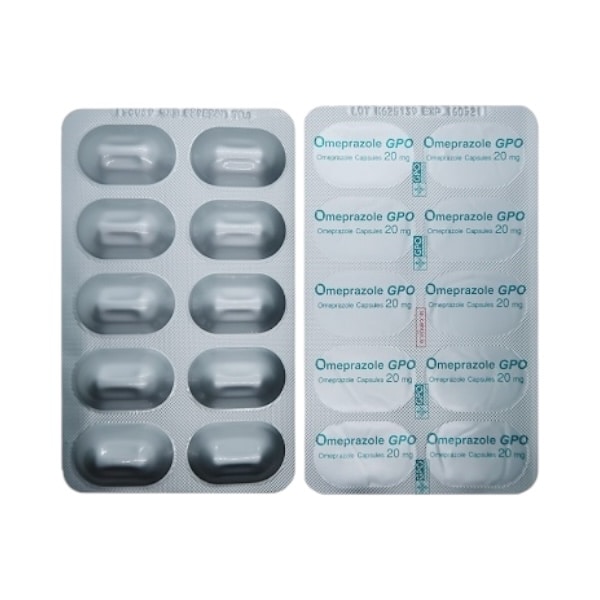 10 OMEPRAZOLE GPO 20mg