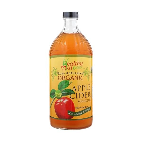 3 Healthy Mate Raw Organic Apple Cider Vinegar 965ml