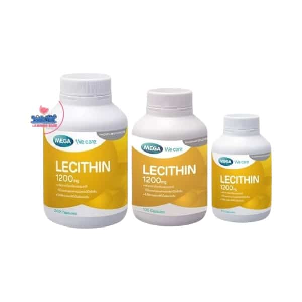 3 MEGA We Care Lecithin 1200 mg