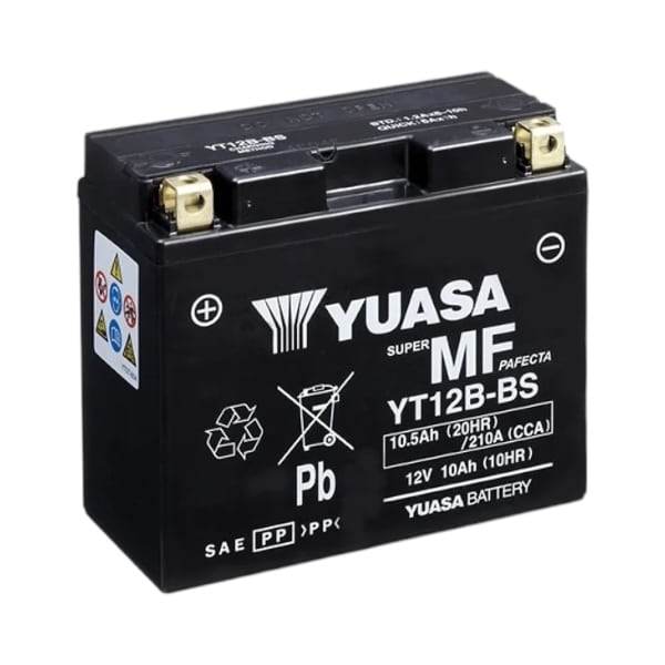 4 YUASA YT12B-BS