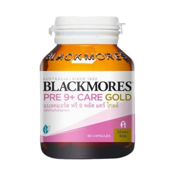 6 Blackmores อาหารเสริมบำรุงตับ 9+ Care Gold