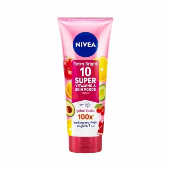 6 NIVEA Extra White 10 Super Vitamins & Skin Food