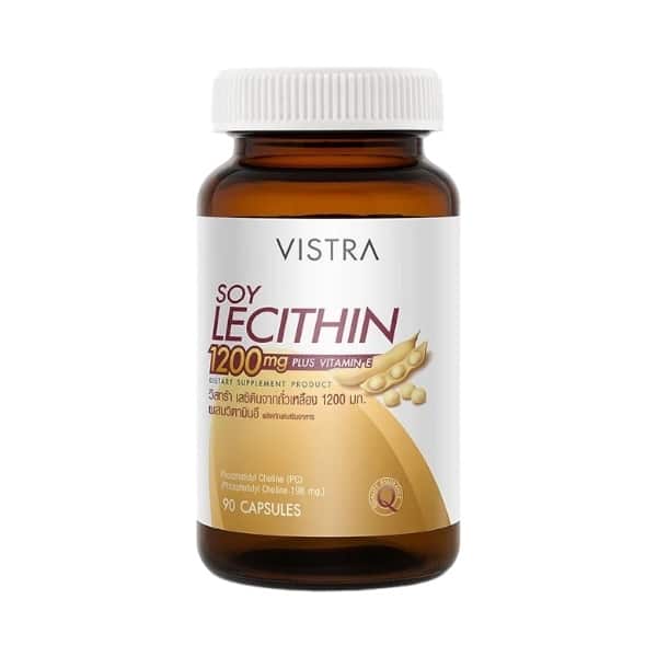 6 VISTRA Lecithin 1200 mg Plus Vitamin E