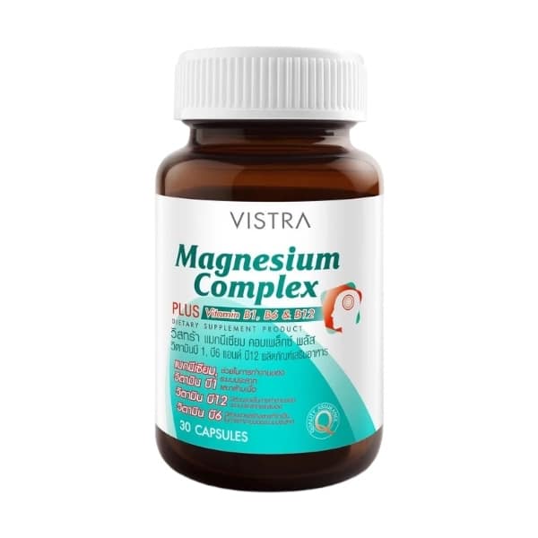 6 Vistra อาหารเสริมบำรุงปอด Magnesium Complex