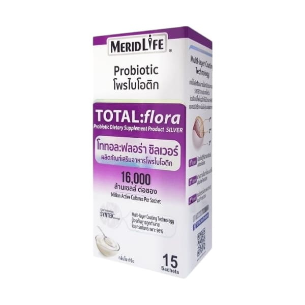 7 MeridLife Total Flora Probiotic + Prebiotic