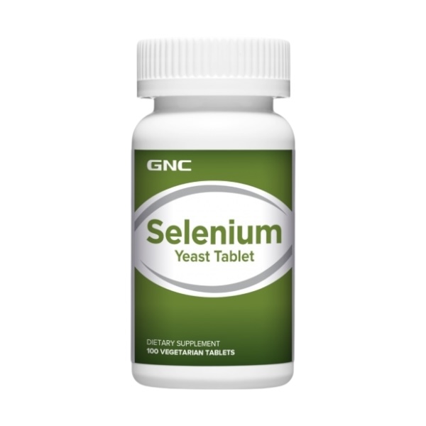 8 GNC อาหารเสริมบำรุงปอด Selenium Yeast