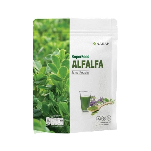 8 Narah คลอโรฟิลล์ สูตร ALFALFA Juice Powder