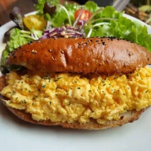 8 SCRAMBLED EGG SANDWICH