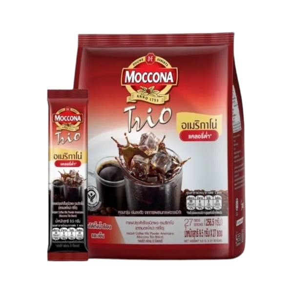 9 MOCCONA Trio Americano Sugar Free