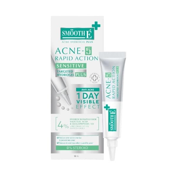 9 Smooth E Acne-5 Rapid Action Plus