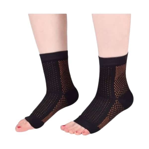 9 Total Vision Copper Anti-Fatigue Foot Sleeves